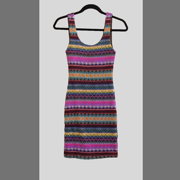 ESTAM Dresses & Skirts - ESTAM Multicolor Knit Dress, Sz S